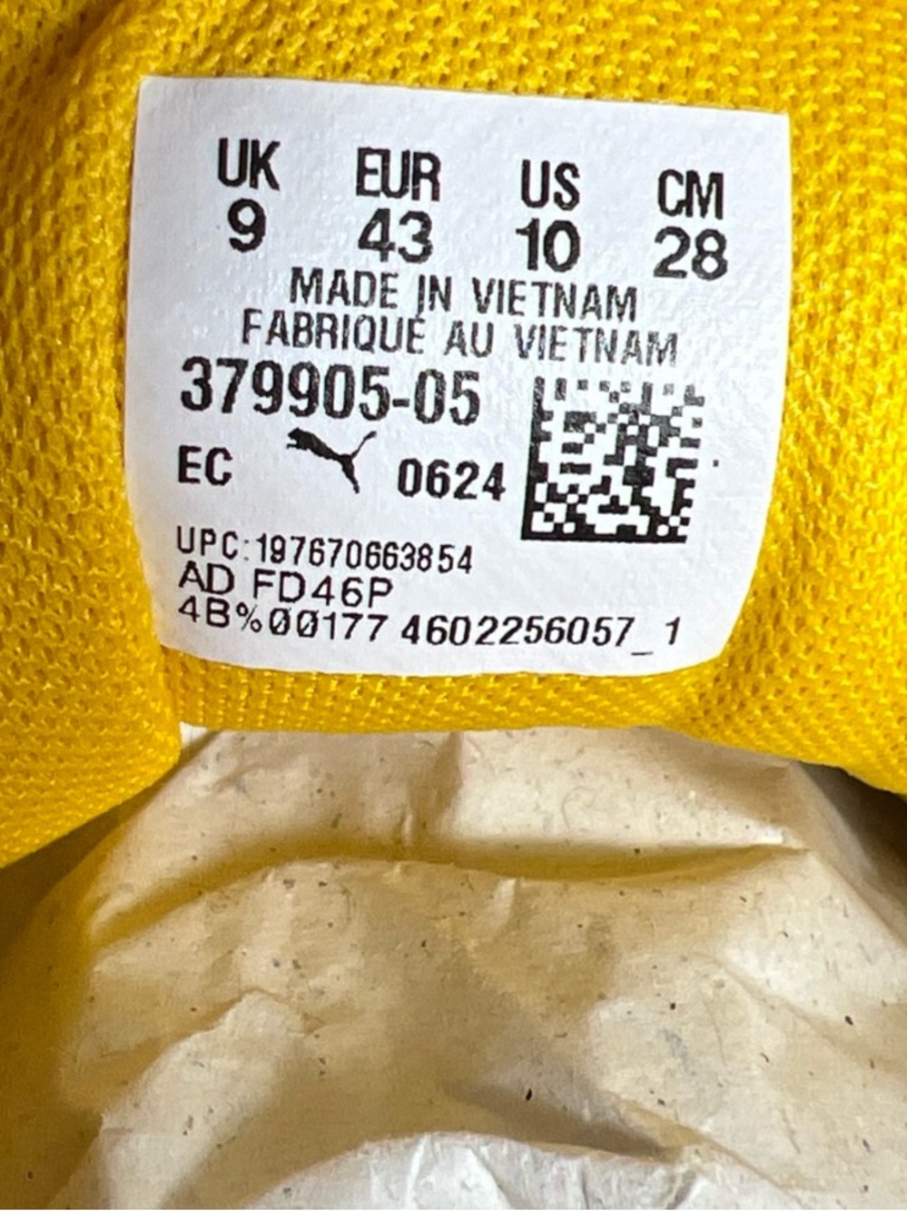 Puma Yellow & Purple Men's Basketball Sneakers - Picture 5 of 10